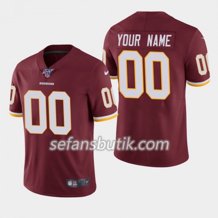 Washington Redskins Tröjor Custom Nike Röd I 100th - Herr Washington Redskins Tröjor Custom Nike Röd I 100th - Herr